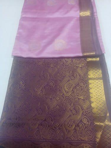 SOFT SILK SAREE WITH BLOUSE